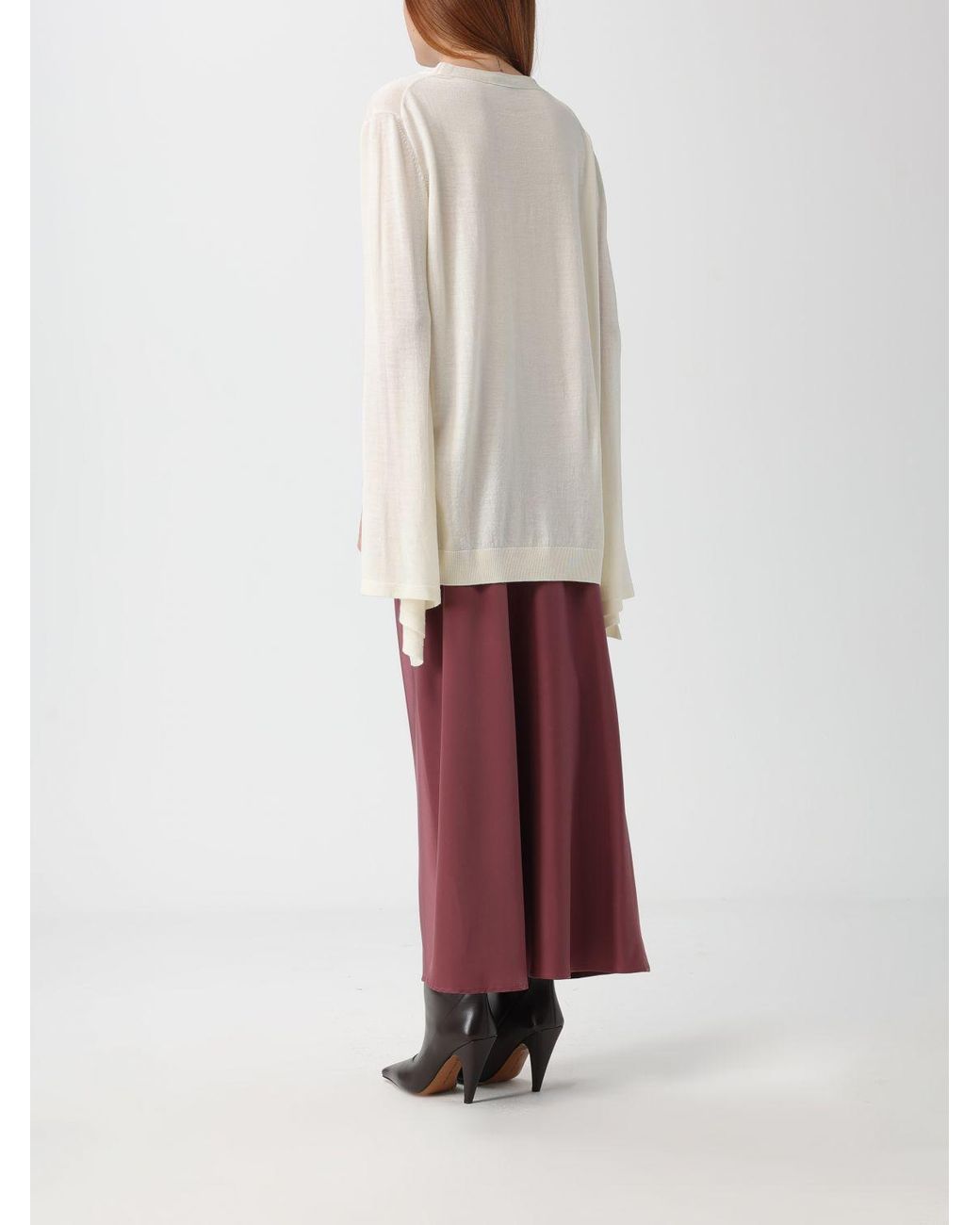 Alberta Ferretti White Jumper