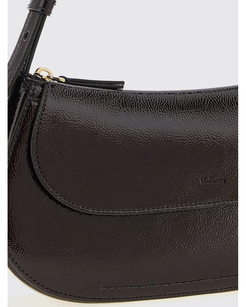 Mulberry White Clovelly Naplak Bag