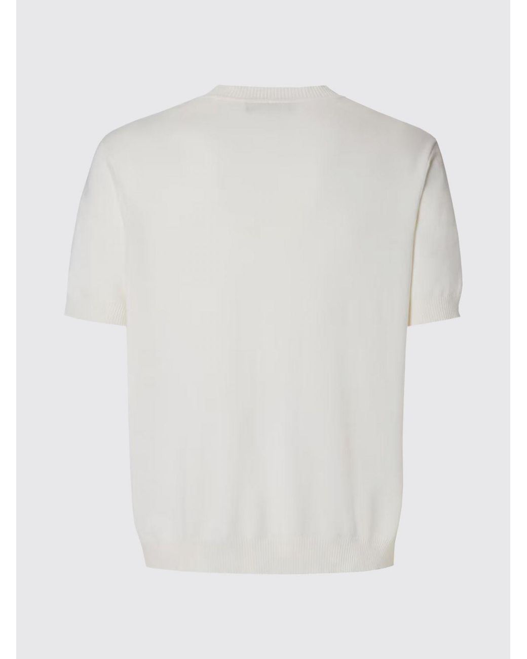 Fendi White Cotton And Cashmere Sweater for men