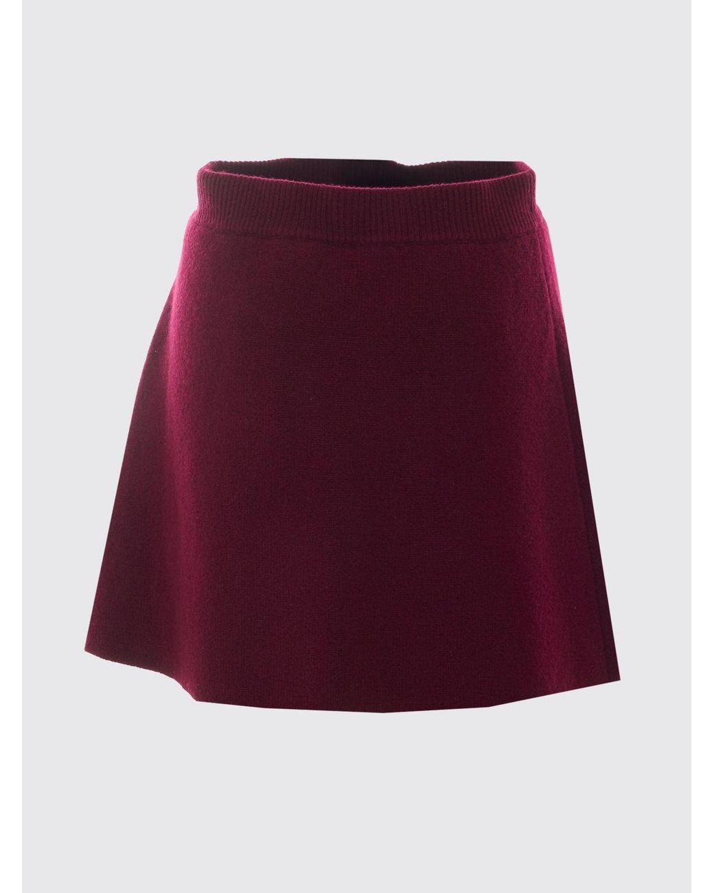 Lisa Yang High-Waisted Flared Mini Skirt