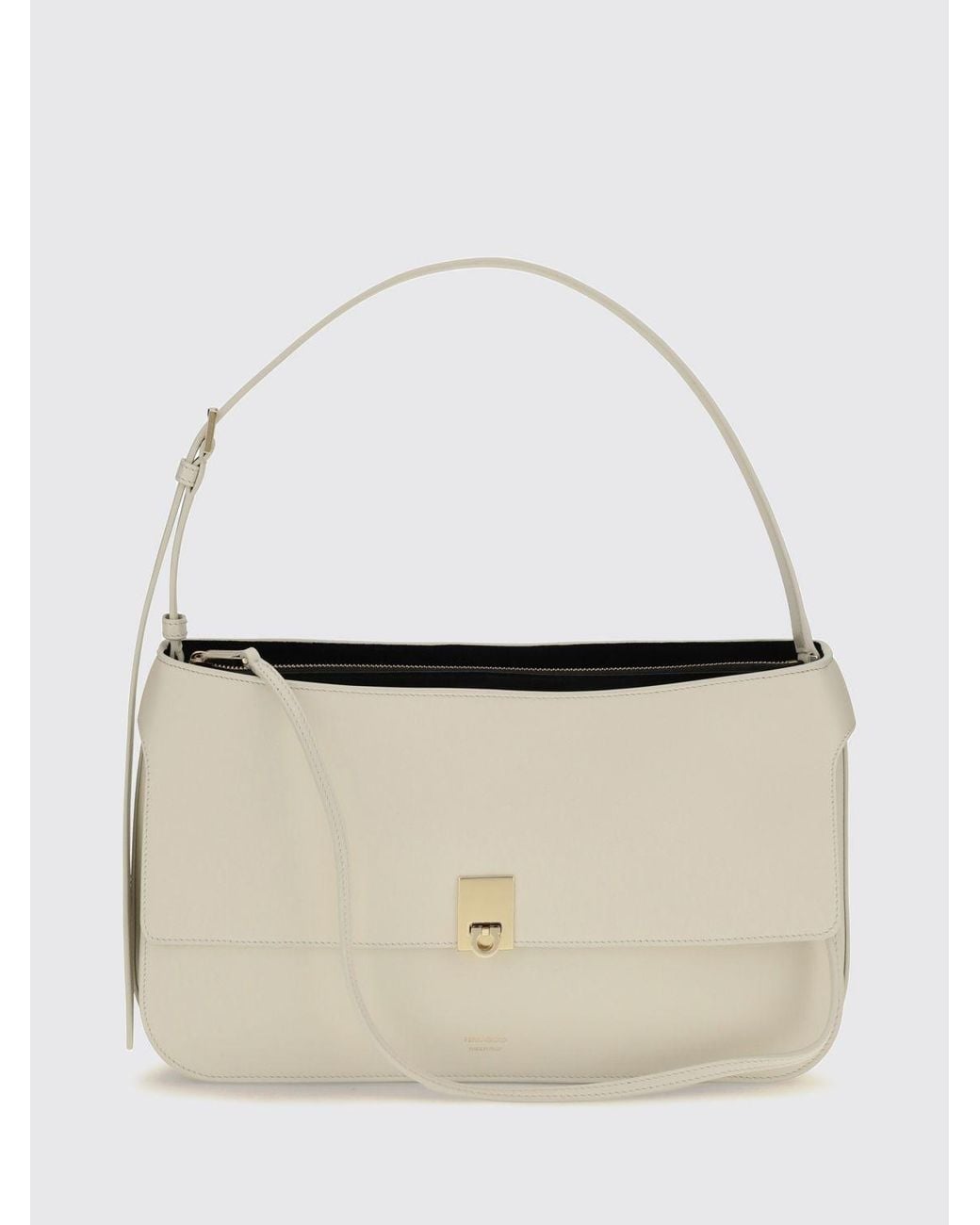 Ferragamo Natural Shoulder Bag