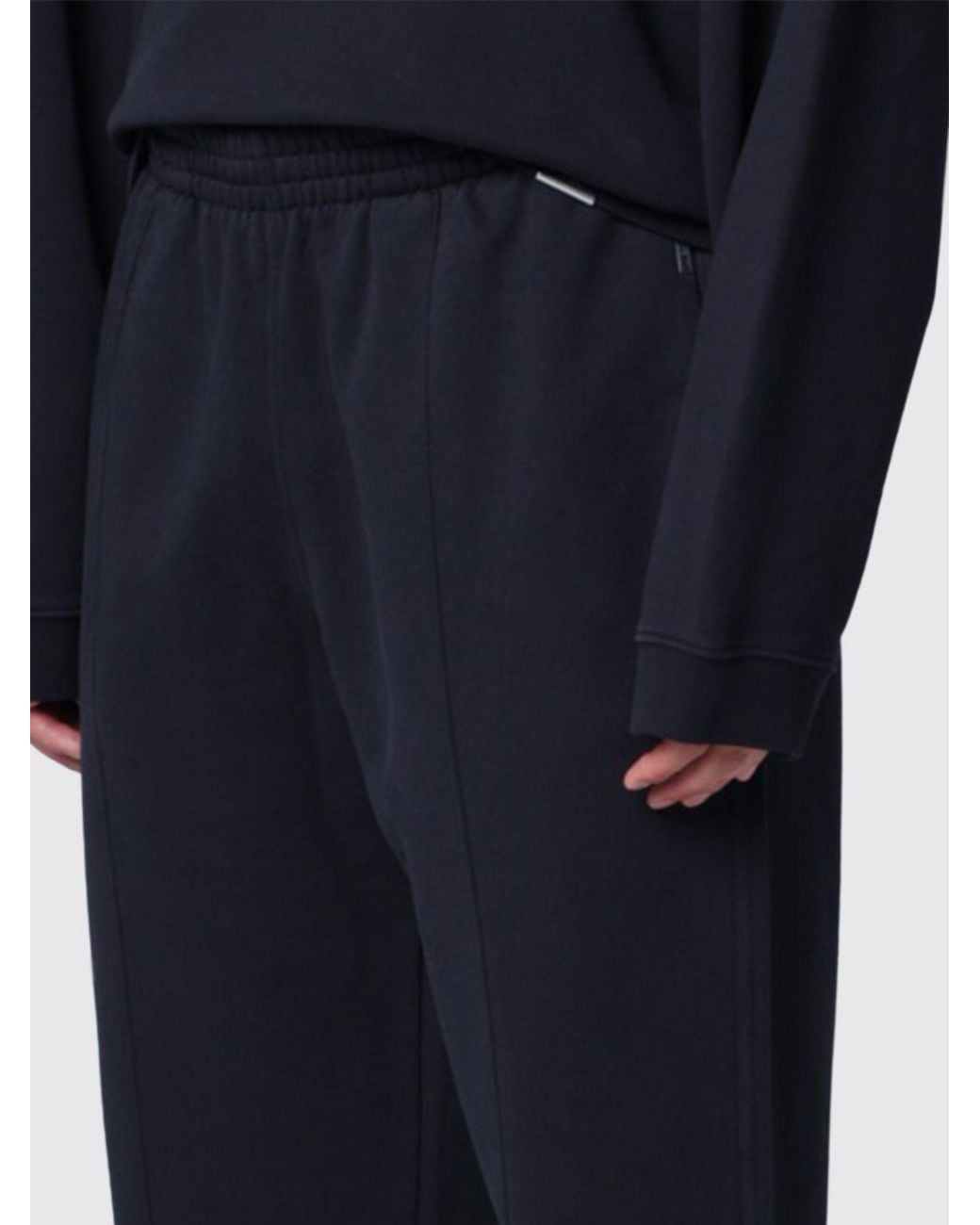 Represent Blue Wide-Leg Jersey Jogging Trousers With Elasticated Waist for men