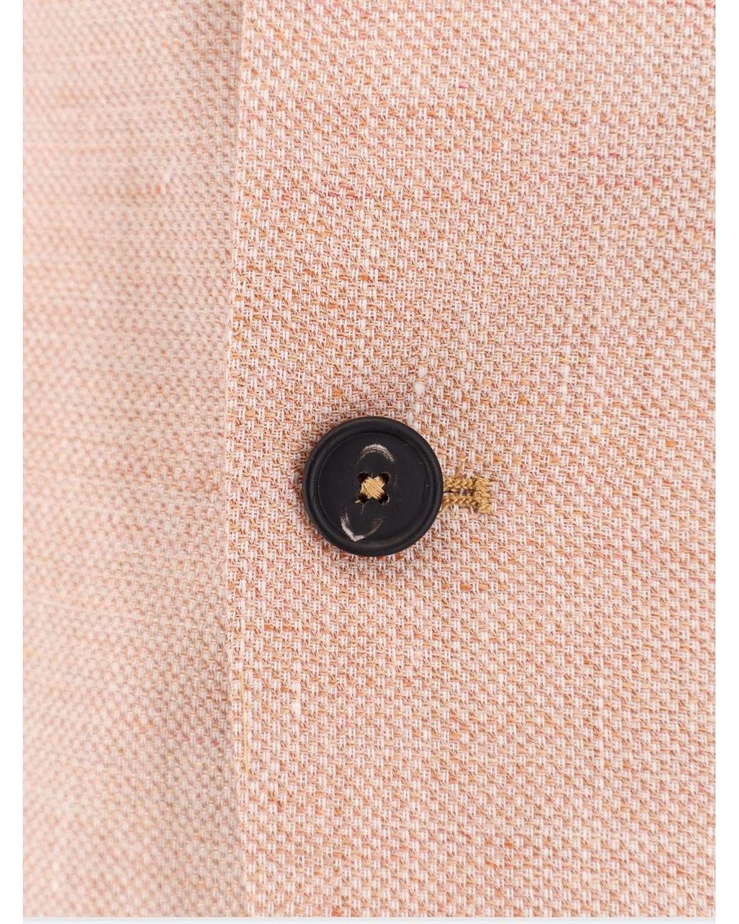Tagliatore Natural Single-Breasted Linen And Wool Blazer for men