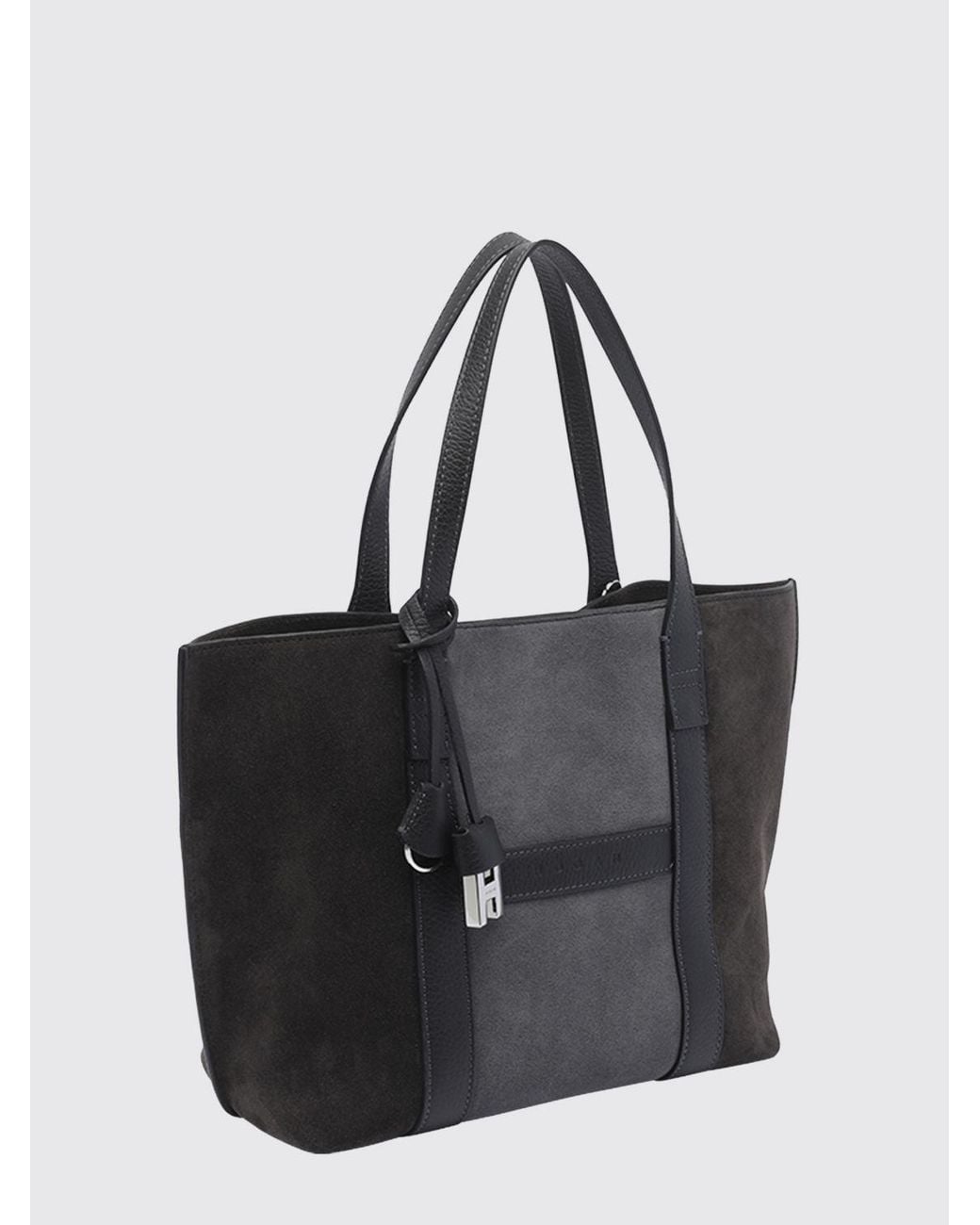 Hogan Black Script Tote Bag