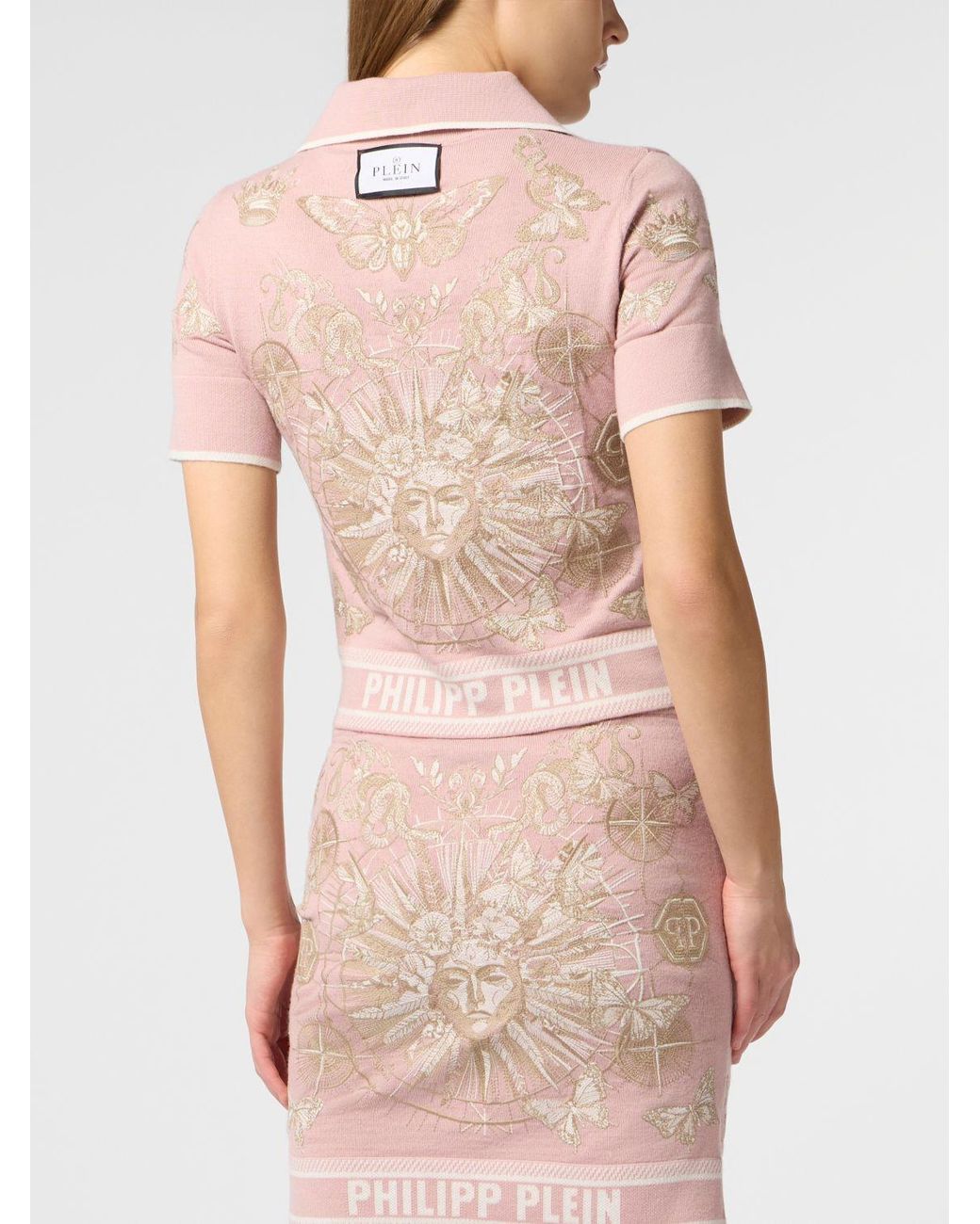 Polo Mujer Philipp Plein de color Pink
