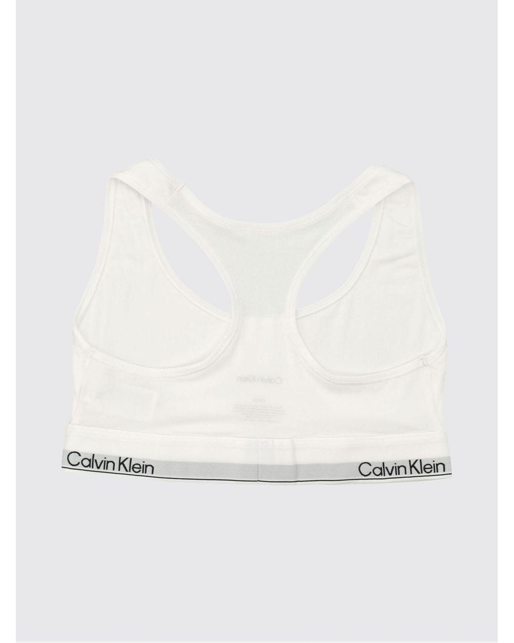 Calvin Klein Natural Cotton Blend Bralette