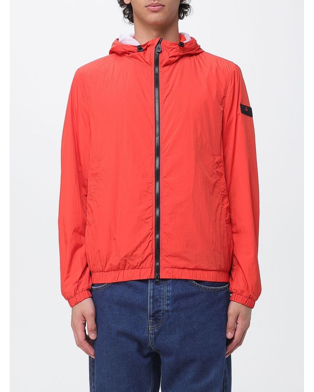 Chaqueta Con Capucha De Nailon Peuterey de hombre de color Red