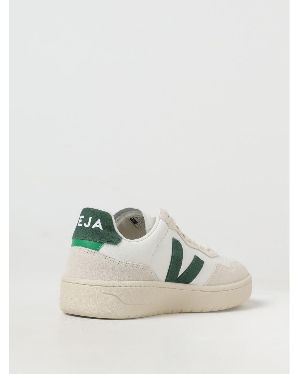 Veja White V-90 O.T. Leather Sneakers for men