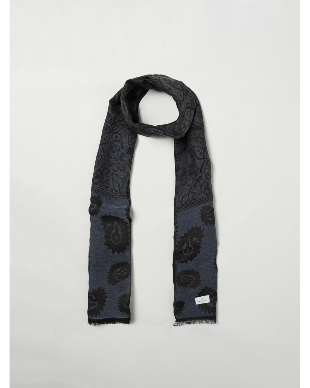 Manuel Ritz Black Scarf for men
