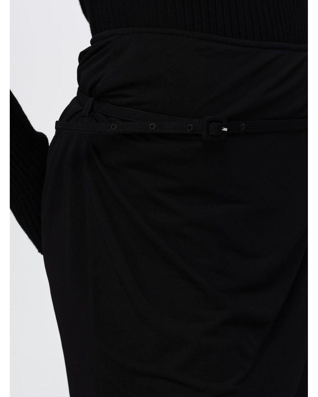 Courreges Black CourrÈ Ges Skirt
