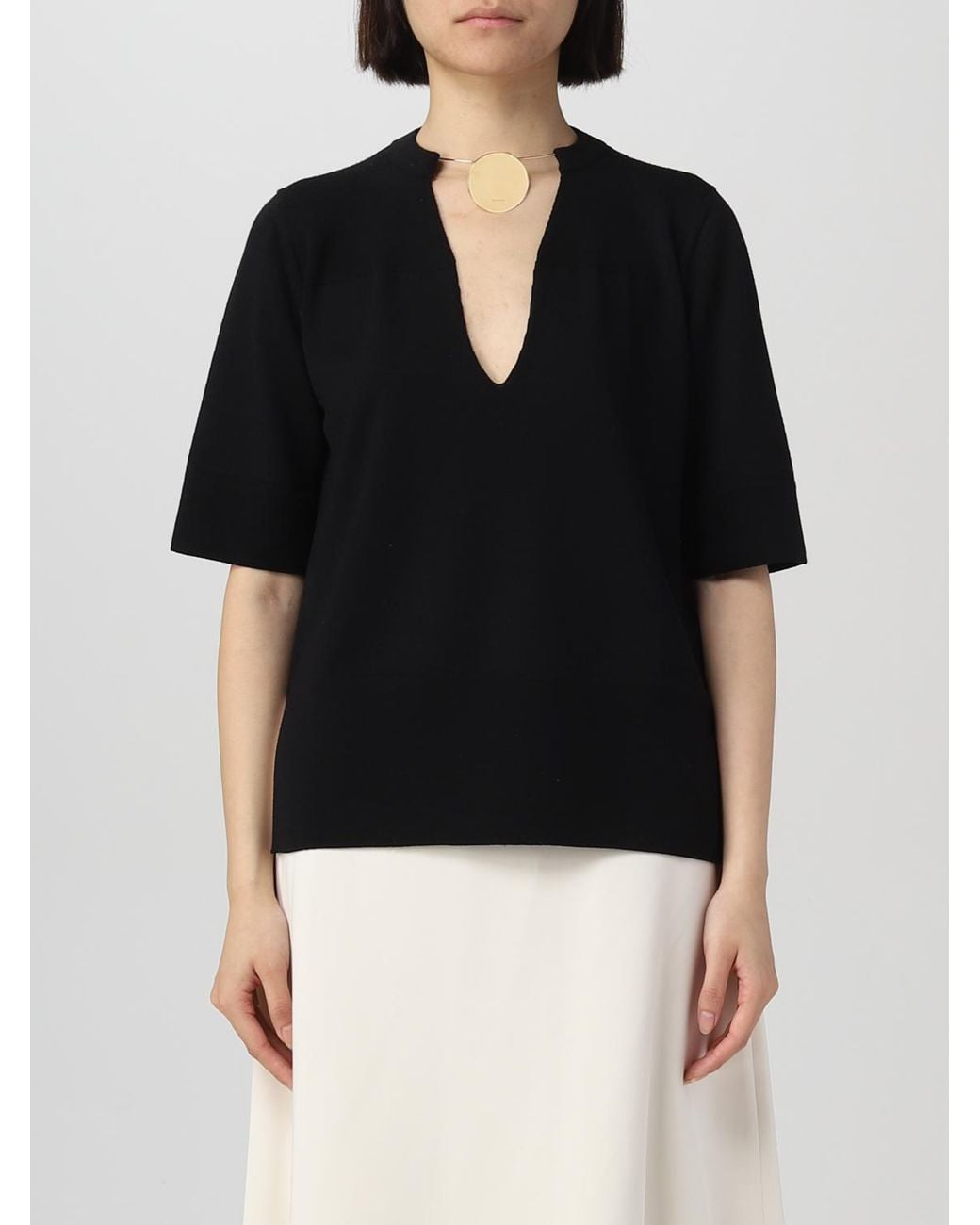Jil Sander Black Sweater