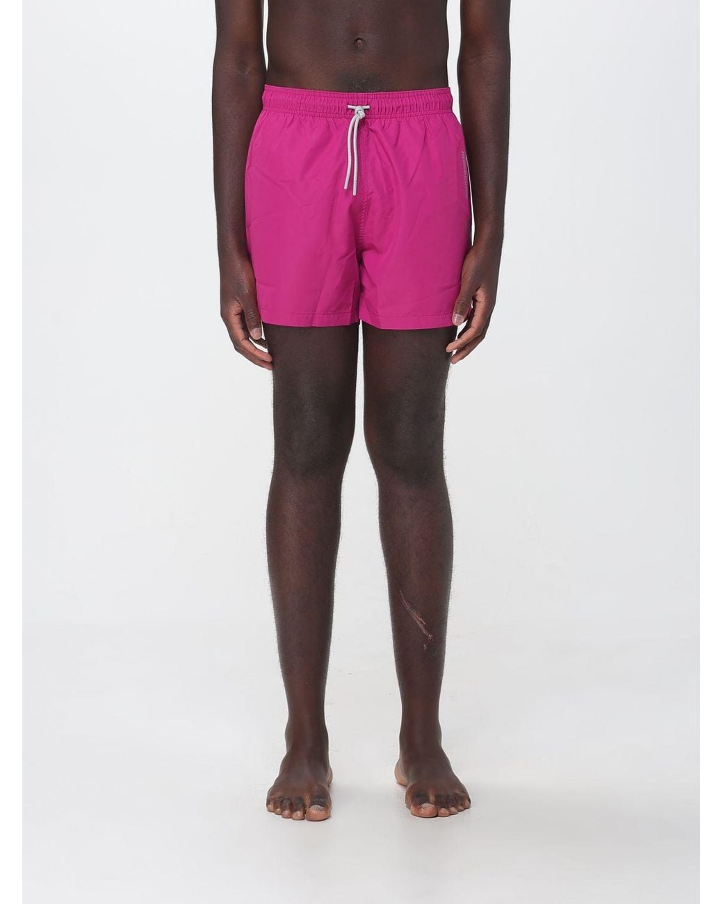 EA7 Badeanzug Aus Polyester in Pink für Herren