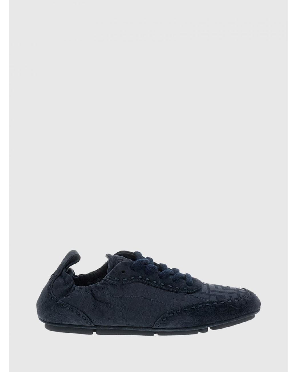 Fendi Blue Sneakers for men