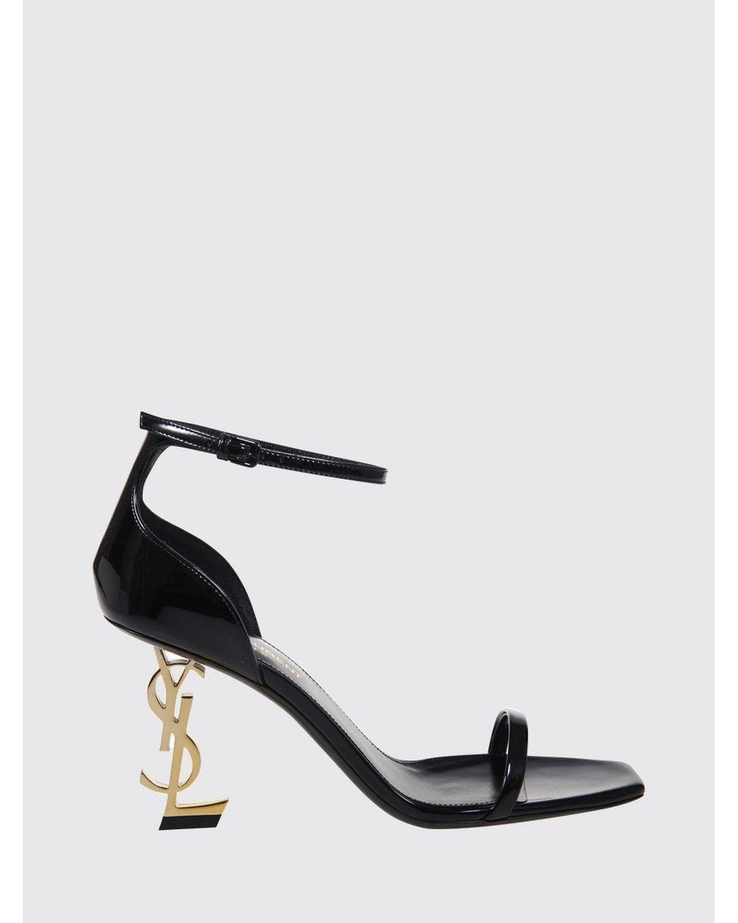 Saint Laurent White Opyum Sandals