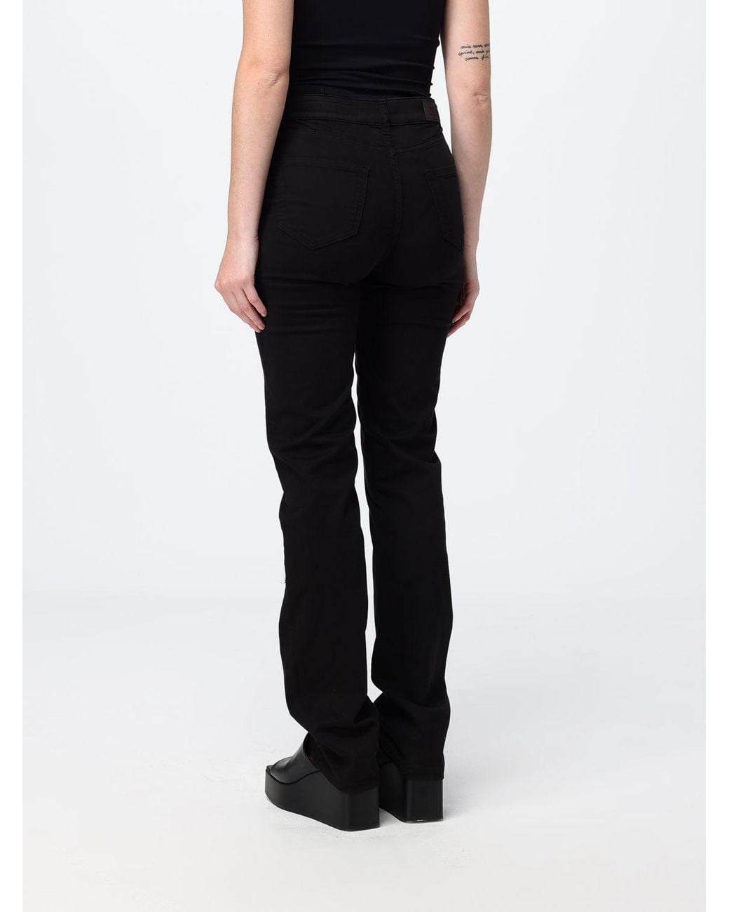 ARMANI EXCHANGE Black Regular Fit Stretch Denim Jeans