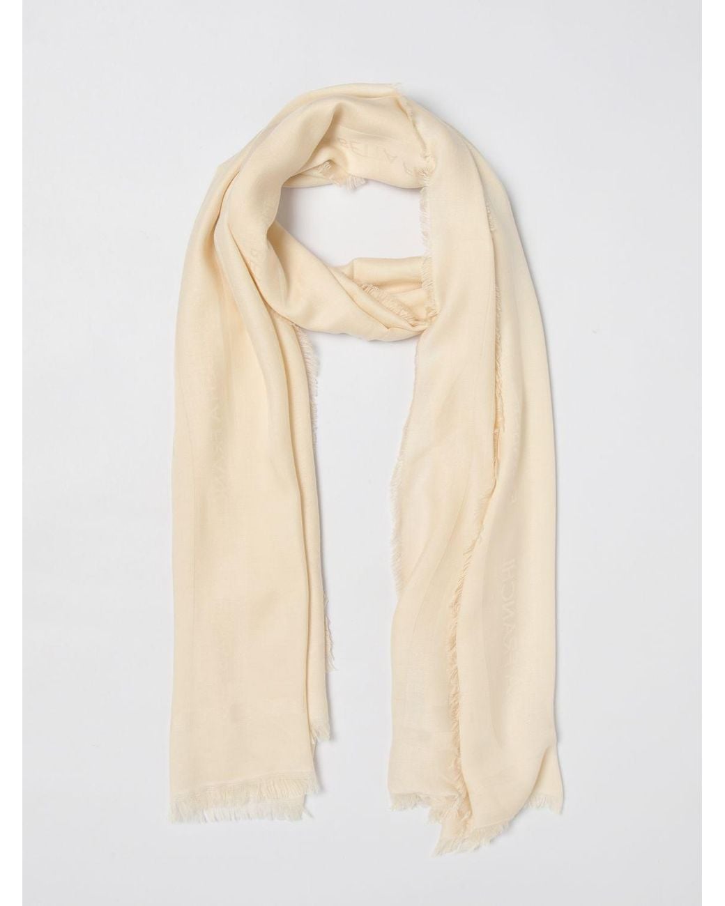 Elisabetta Franchi Natural Viscose Blend Scarf
