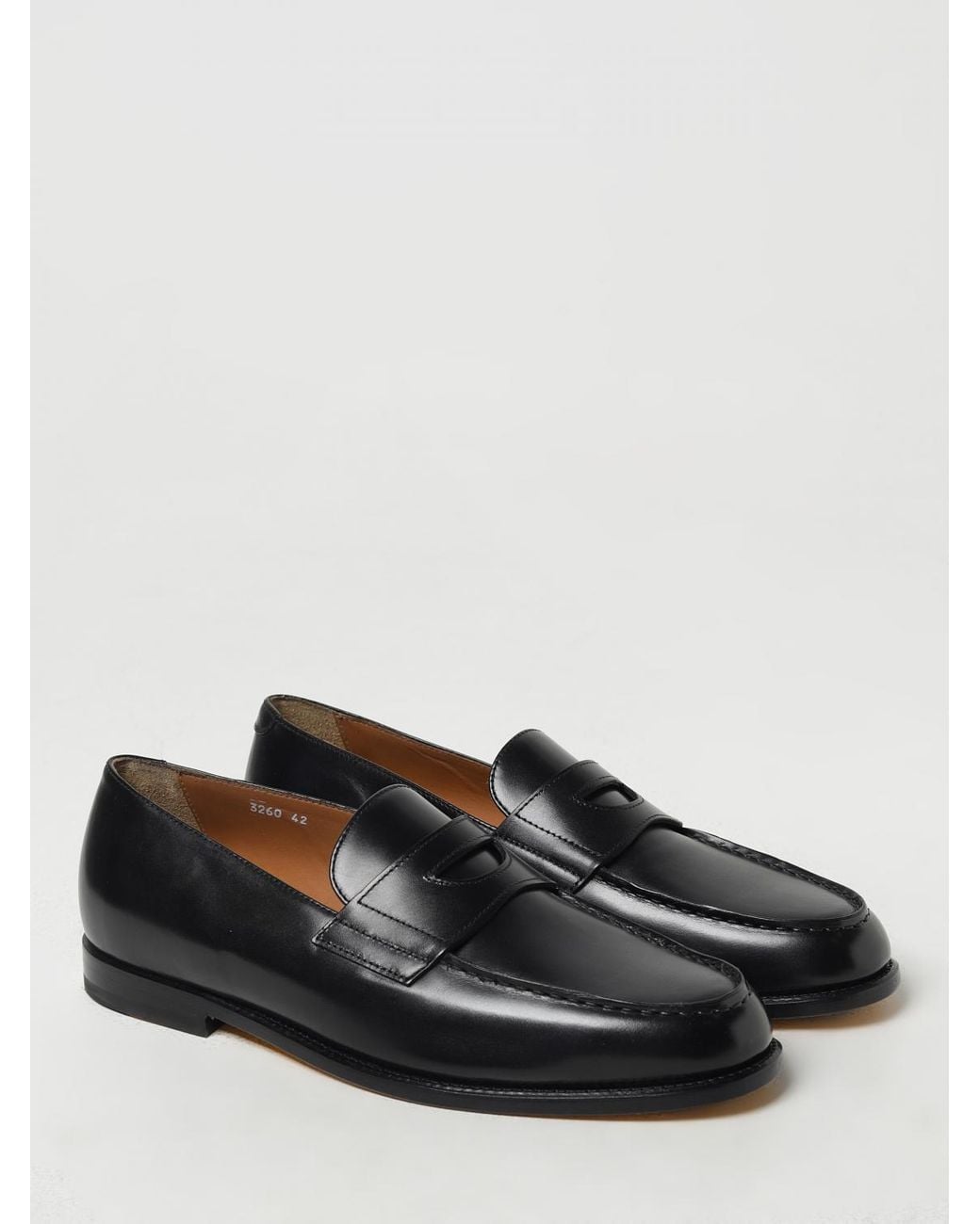 Doucal's Black Loafers for men