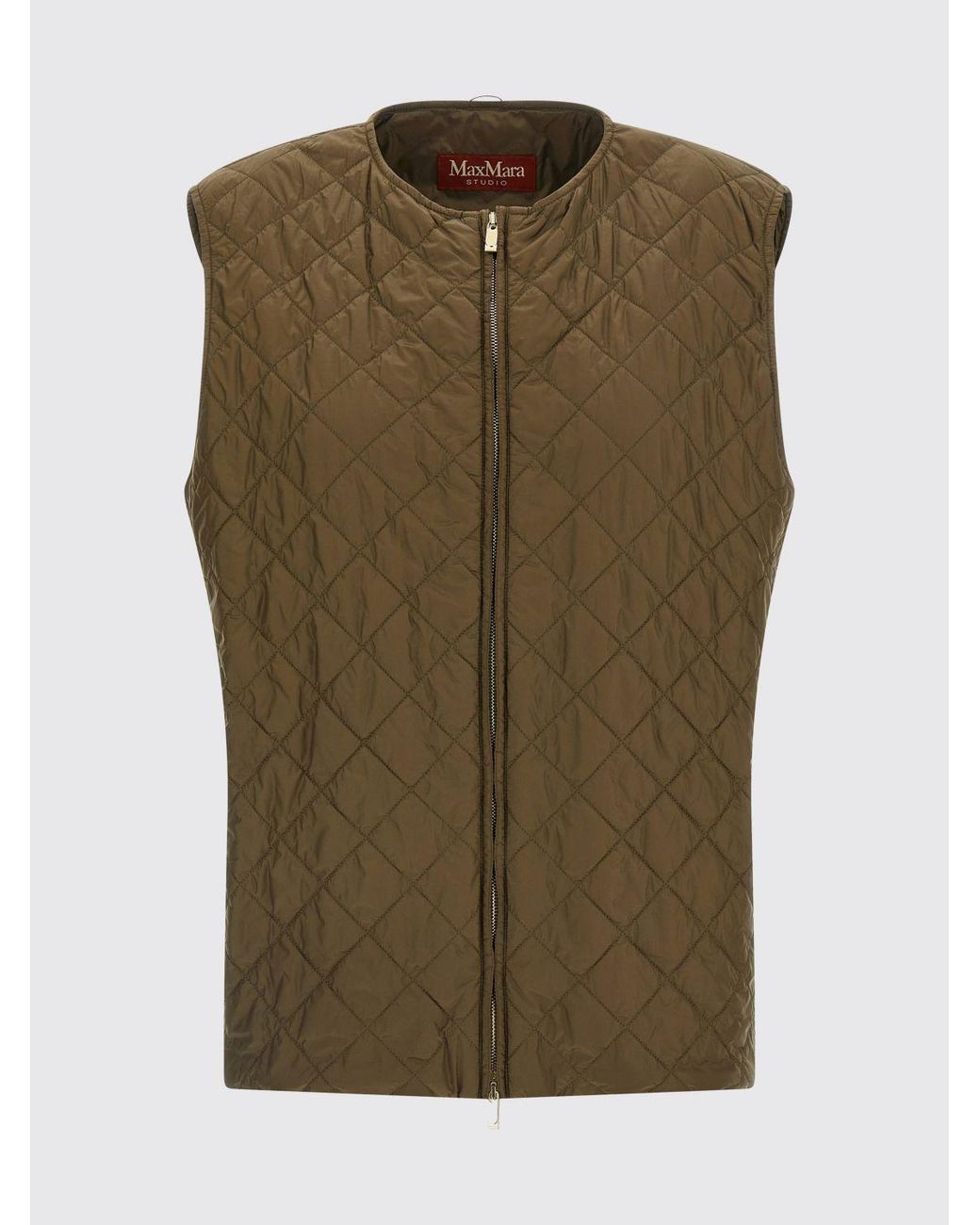 Max Mara Green Virgin Wool Coat