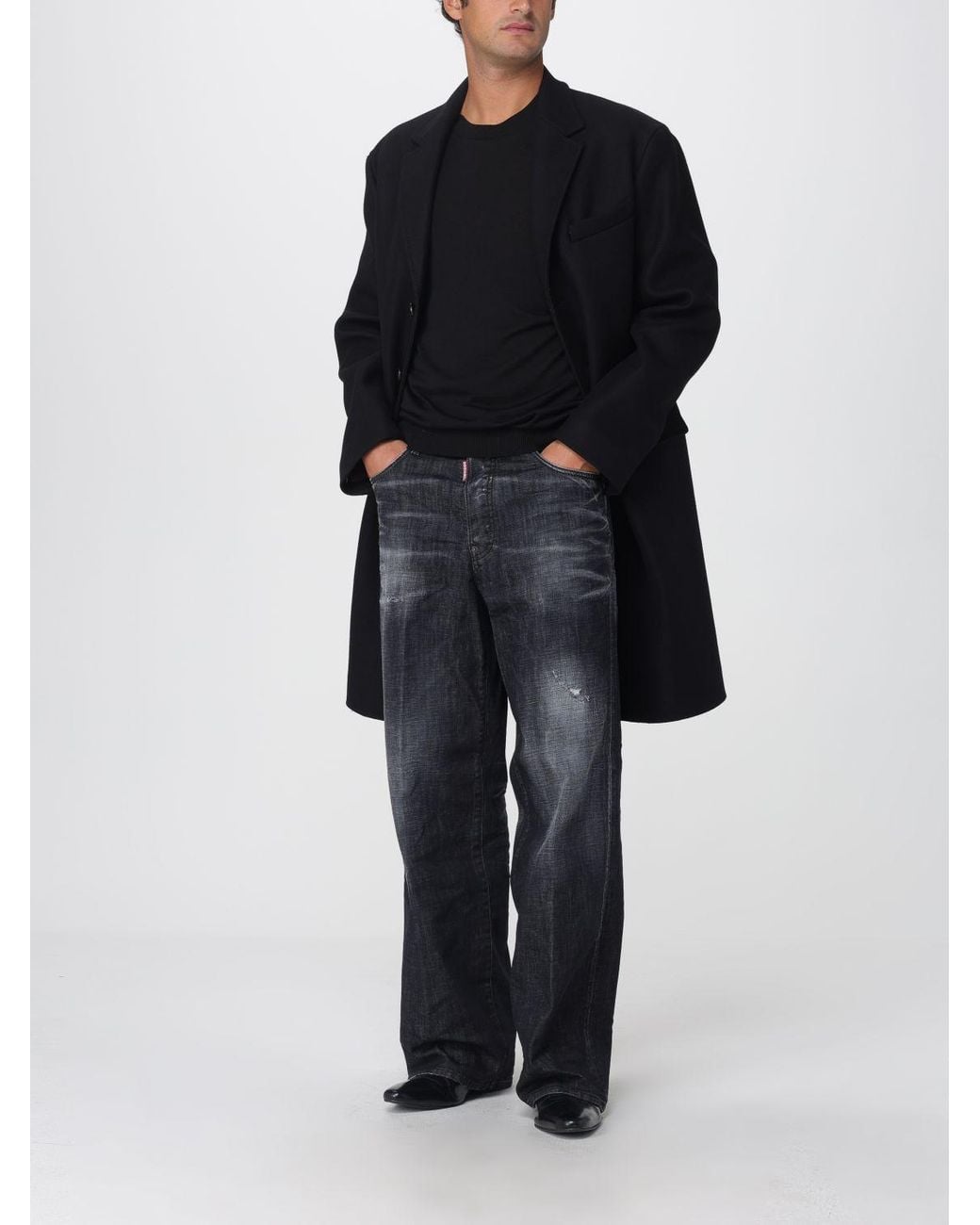 DSquared² Black Jeans for men
