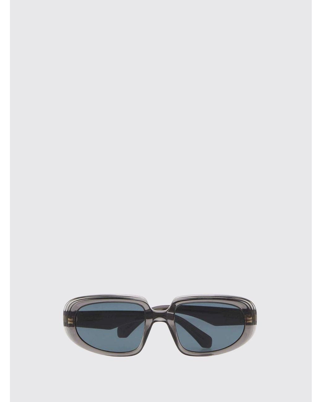Loewe Gray Anagram Rectangular Sunglasses for men