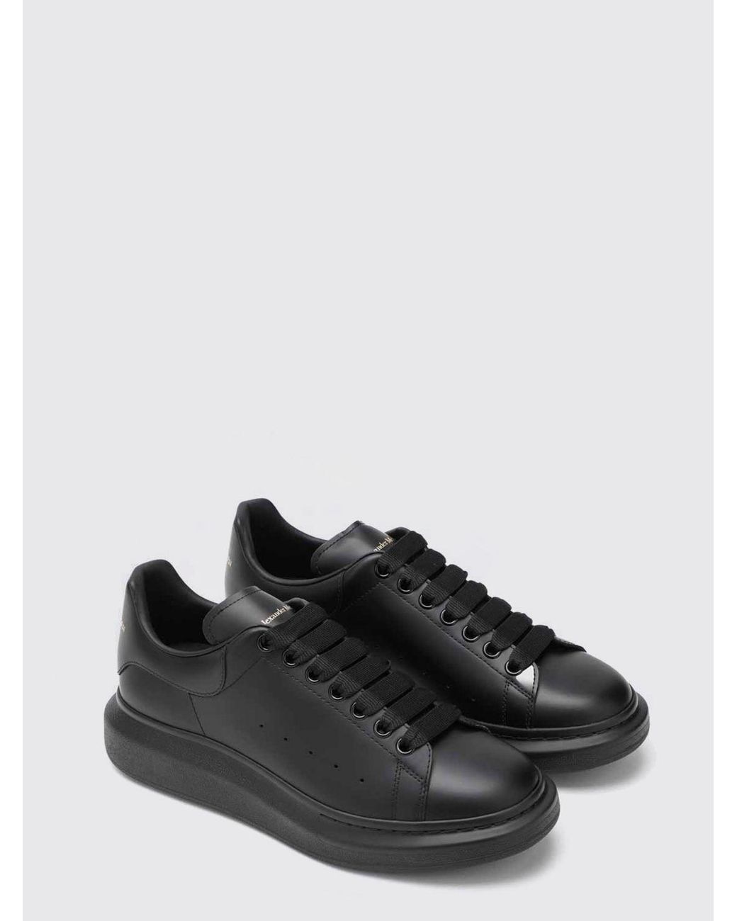 Sneaker Oversize Noire McQueen en coloris Black