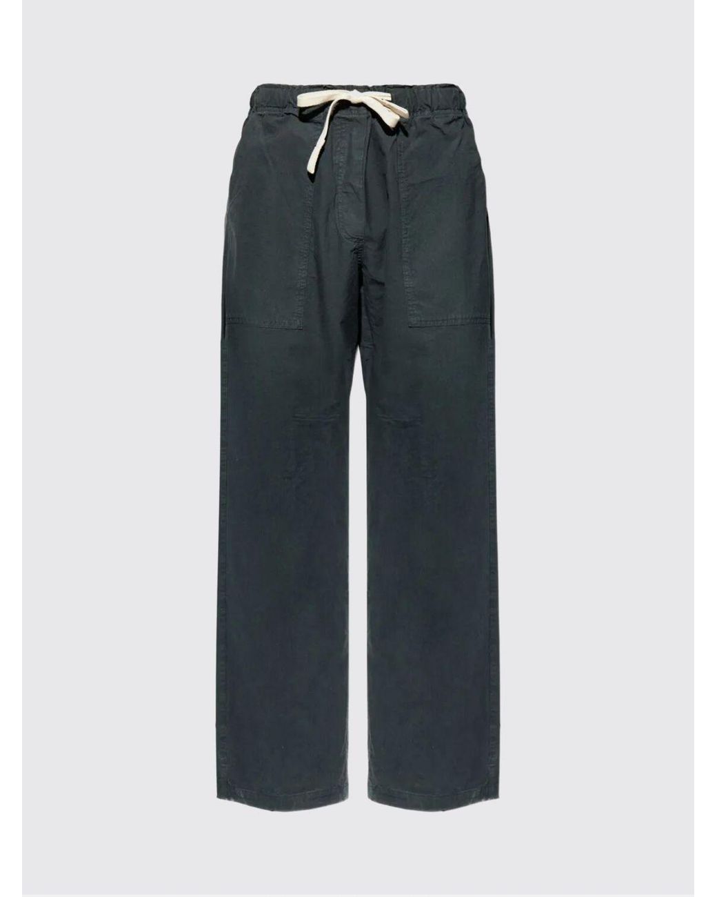 Palm Angels Blue Trousers for men