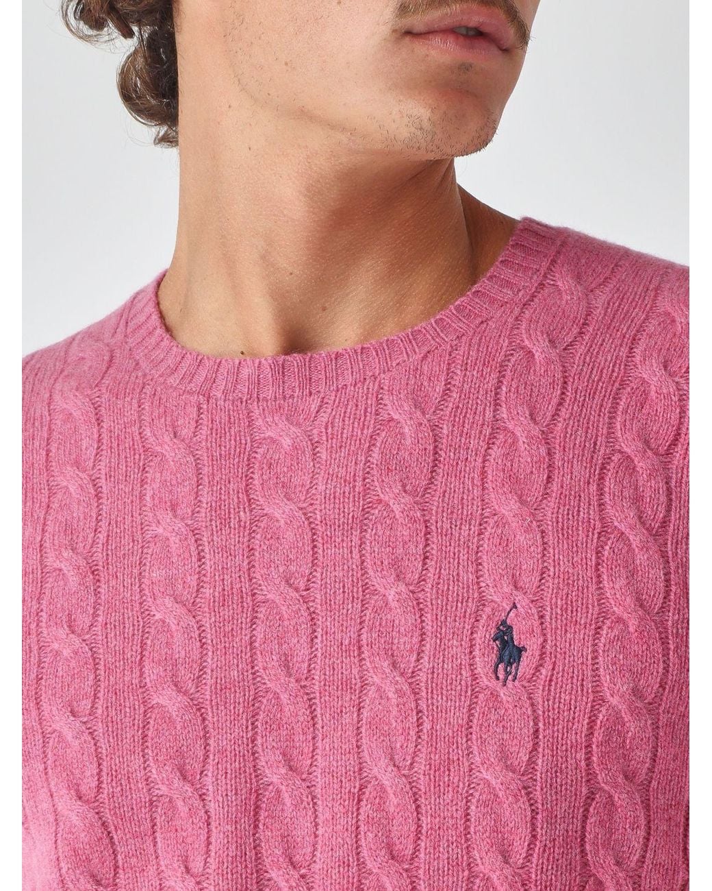 Polo Ralph Lauren Red Crewneck Jumper for men