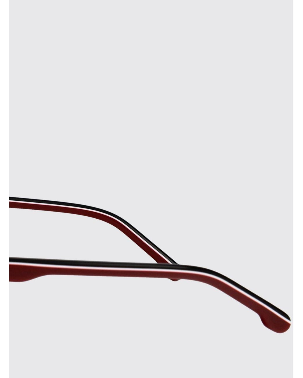 Carrera Black Rounded Acetate Aviator Sunglasses With Double Bridge for men