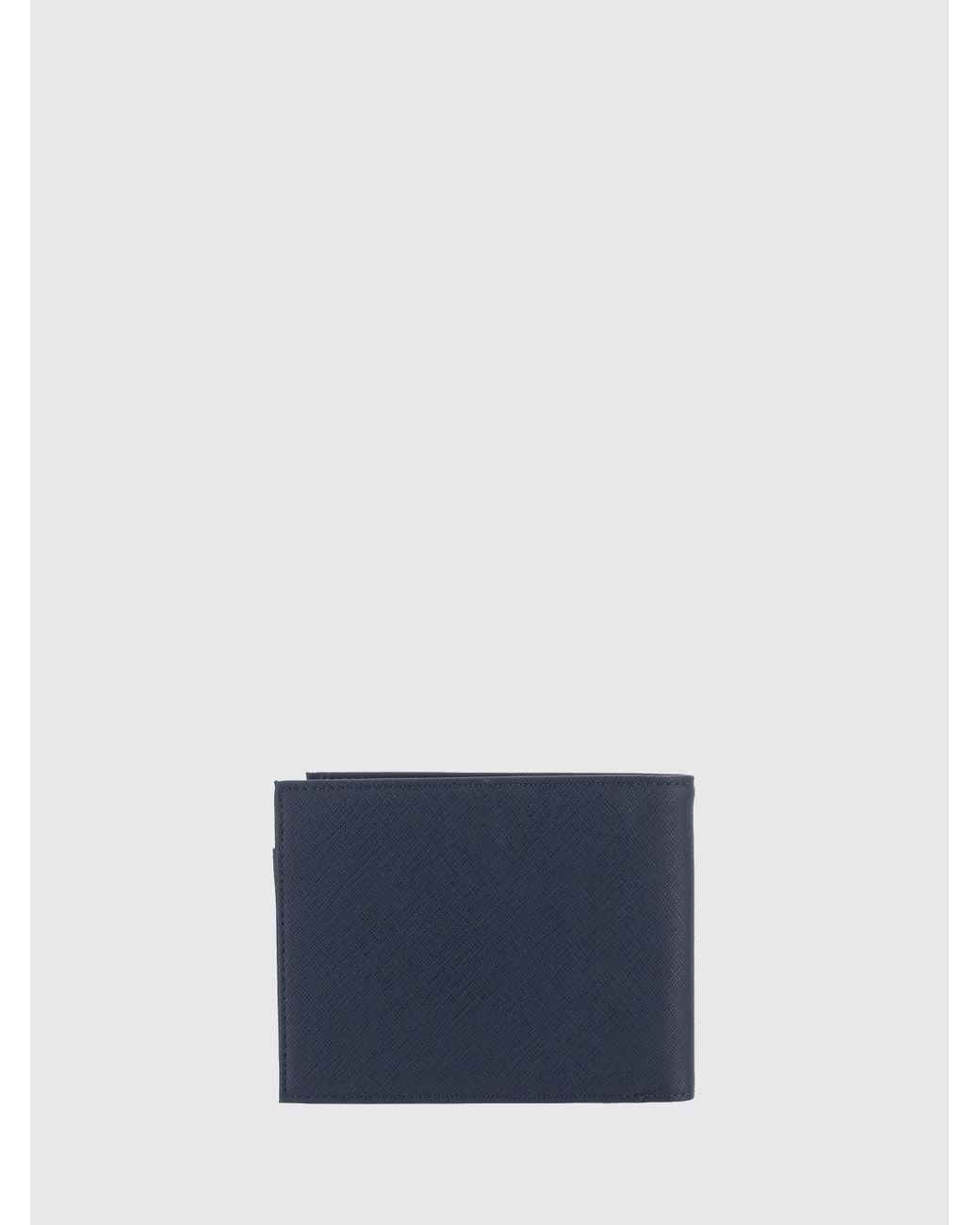 Emporio Armani Blue Wallet for men