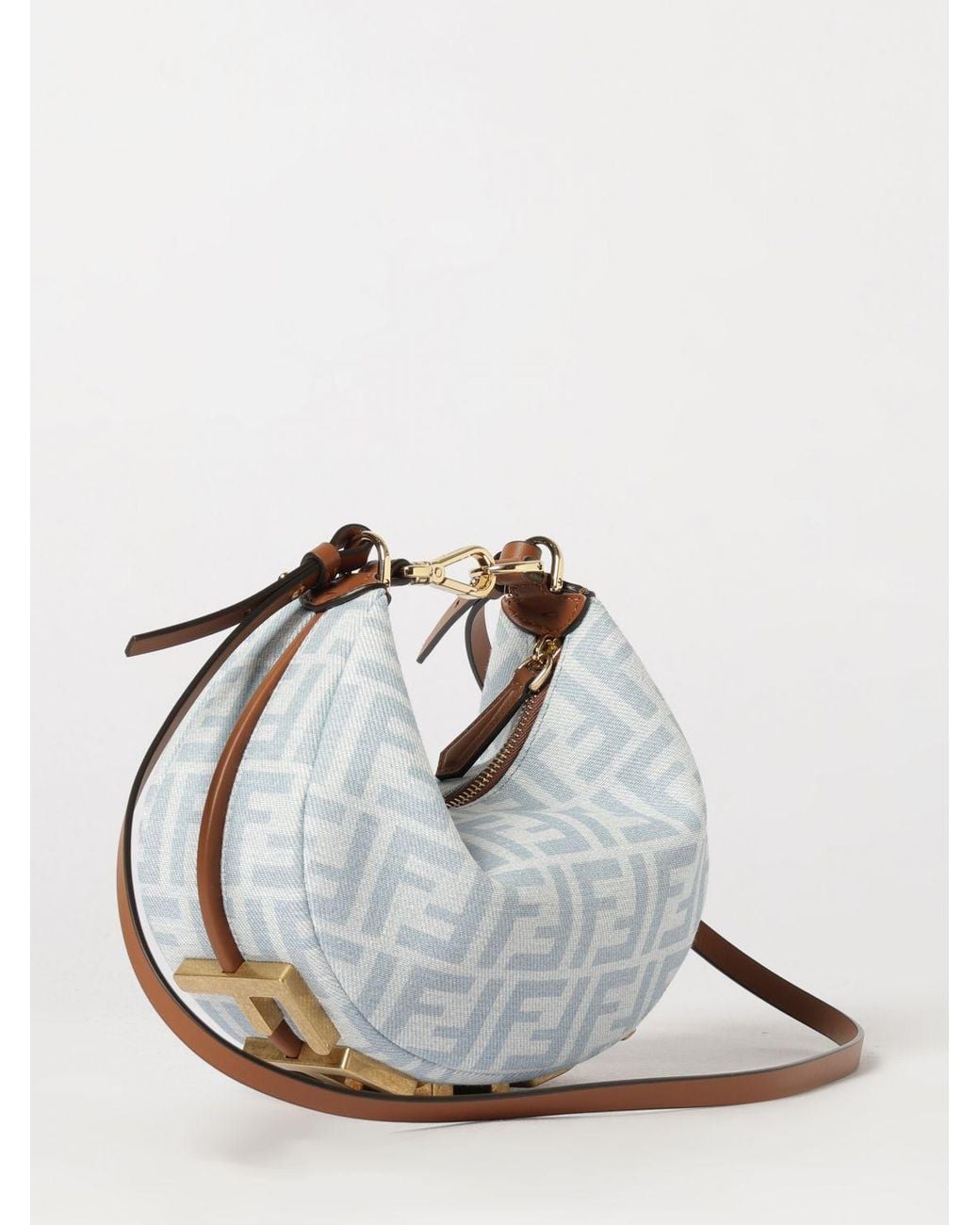 Fendi Metallic Graphy Mini Bag