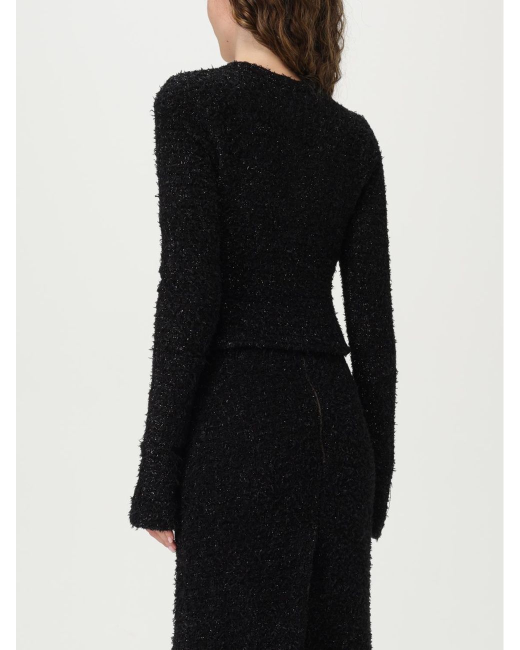 Balenciaga Black Sweaters