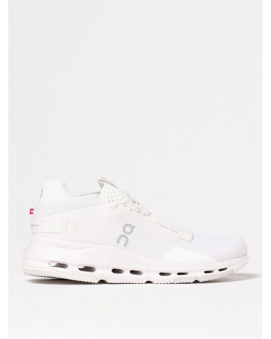 On Shoes White On Cloudnova 2 Sneakers