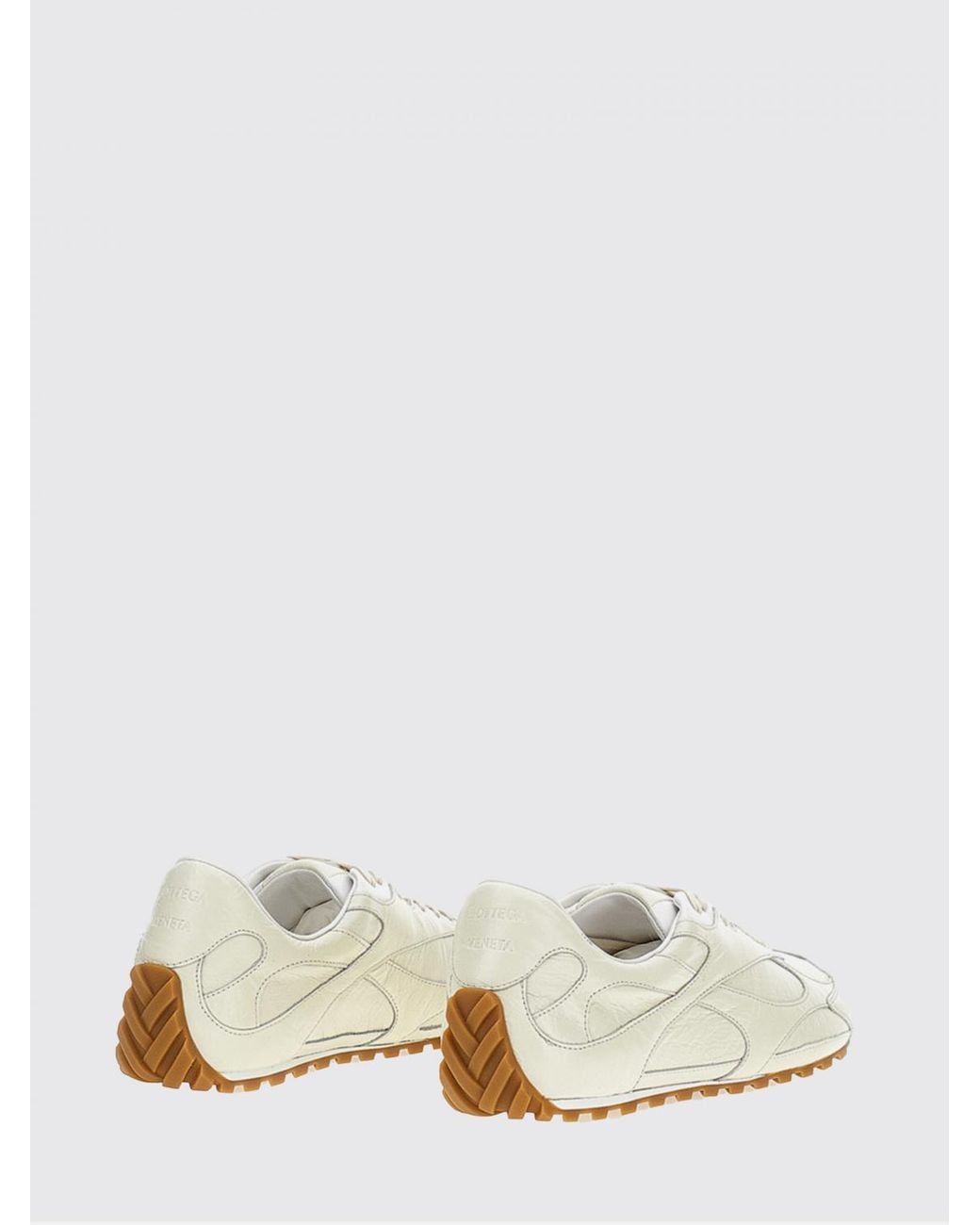 Bottega Veneta White Orbit Flash Sneakers for men