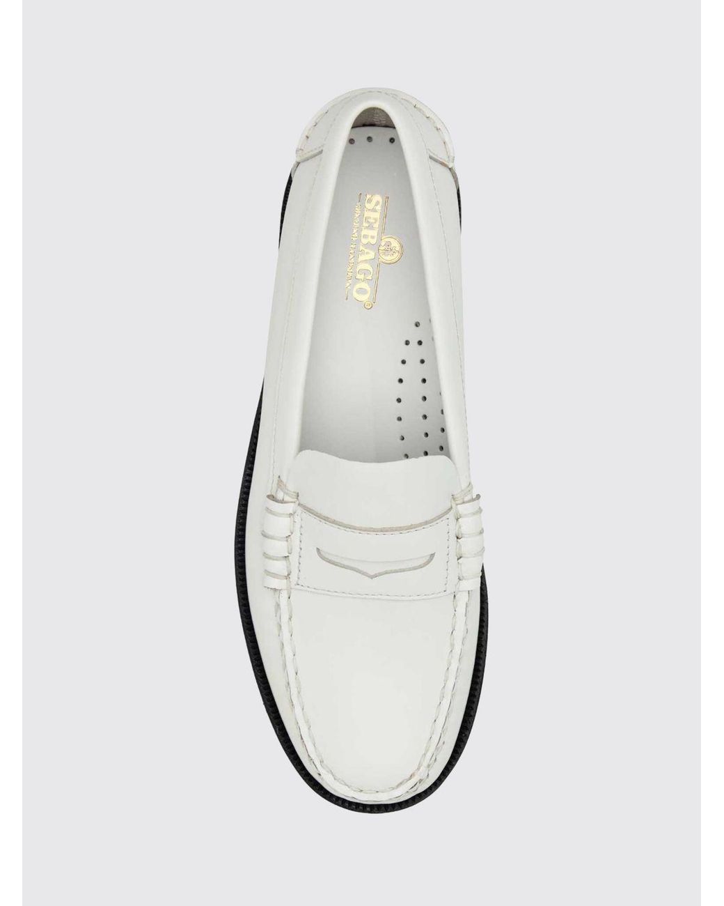 Sebago White Loafer