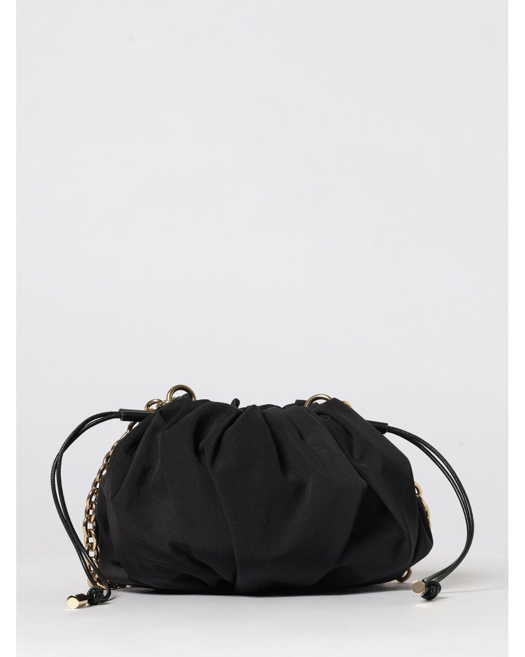 ChloÉ Clutch Plissé De Tejido Fruncido Chloé de color Black