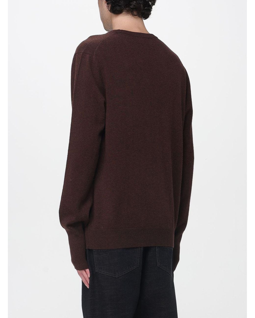 Ballantyne Purple Cotton Crew-Neck Pullover for men