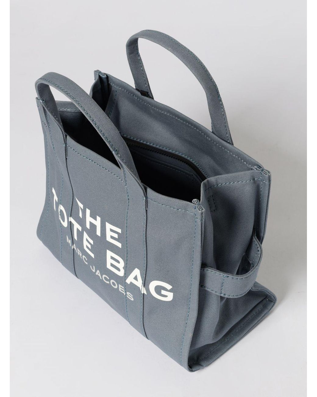 Marc Jacobs Gray The Tote Bag Medium Canvas Bag