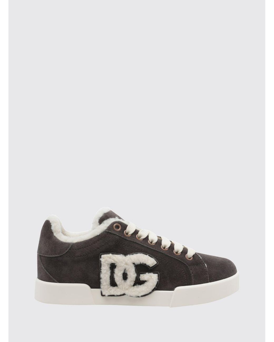 Dolce & Gabbana White Dolce &Amp Gabbana Low-Top Sneakers