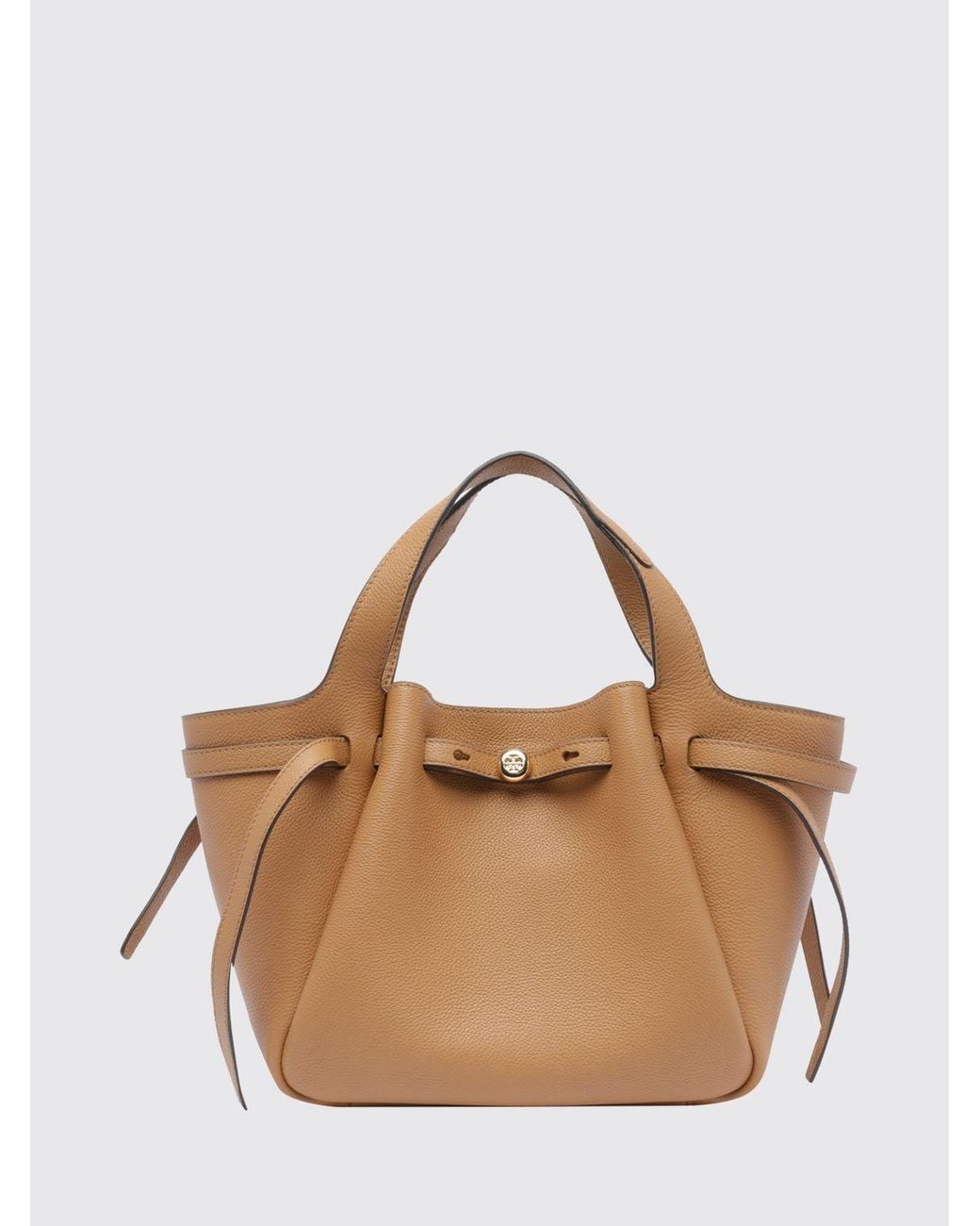 Tory Burch Natural Romy Calf Leather Handbag