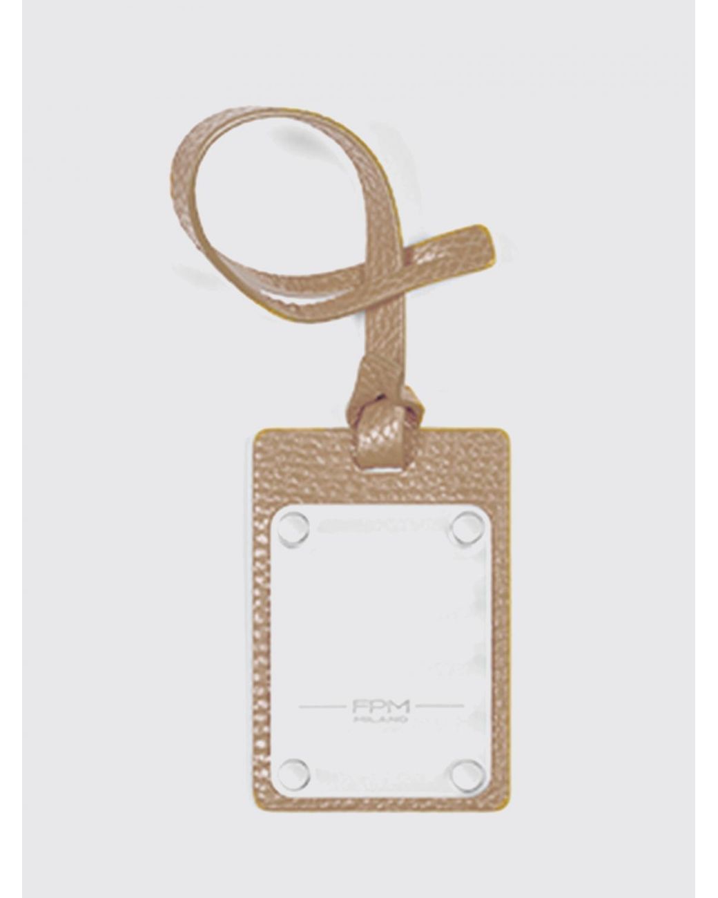 Fpm Milano White Address Tag for men