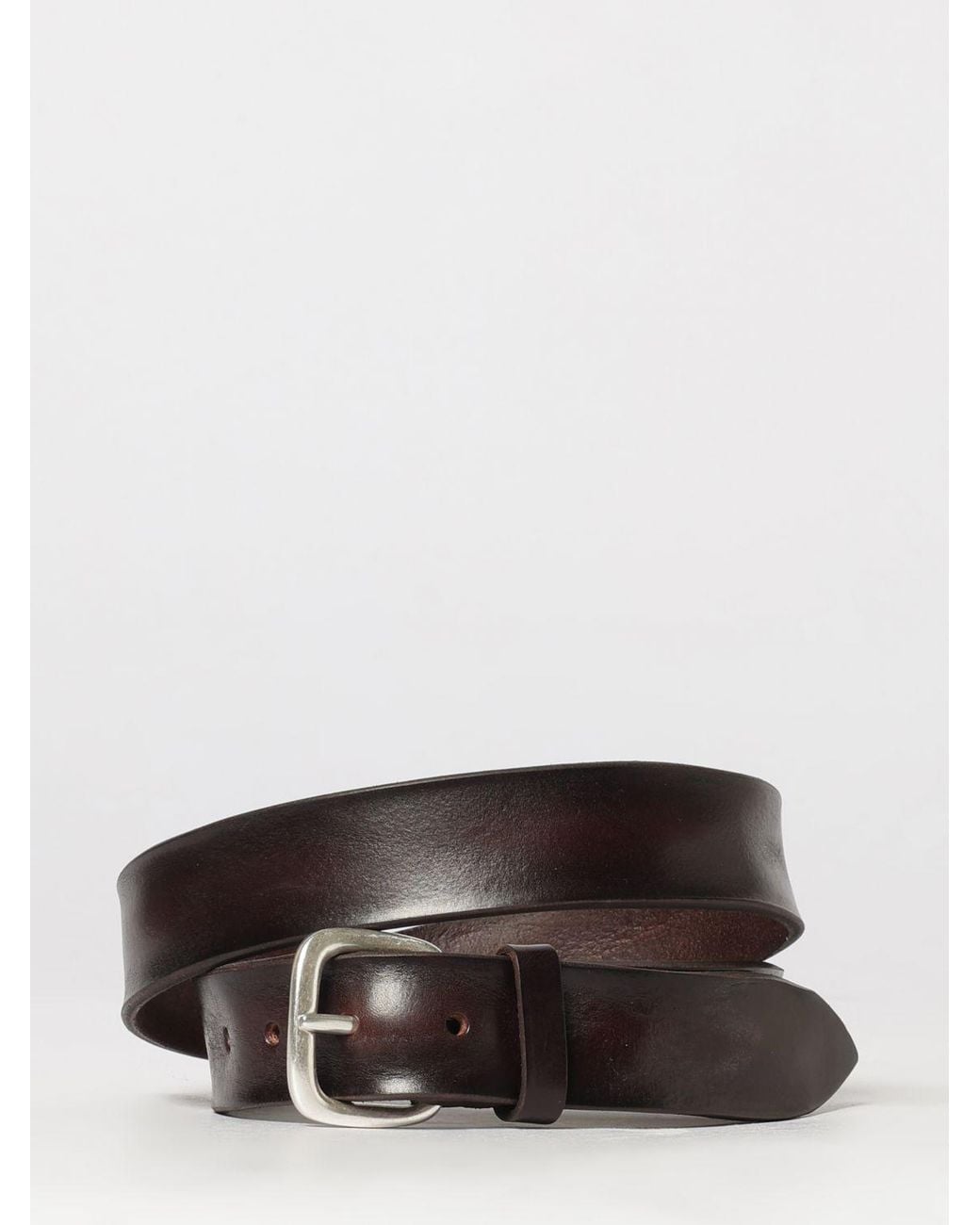 Orciani Brown Classic Belt for men