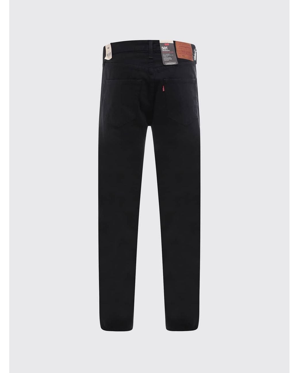 Levi's Blue 501 Straight Leg Jeans for men