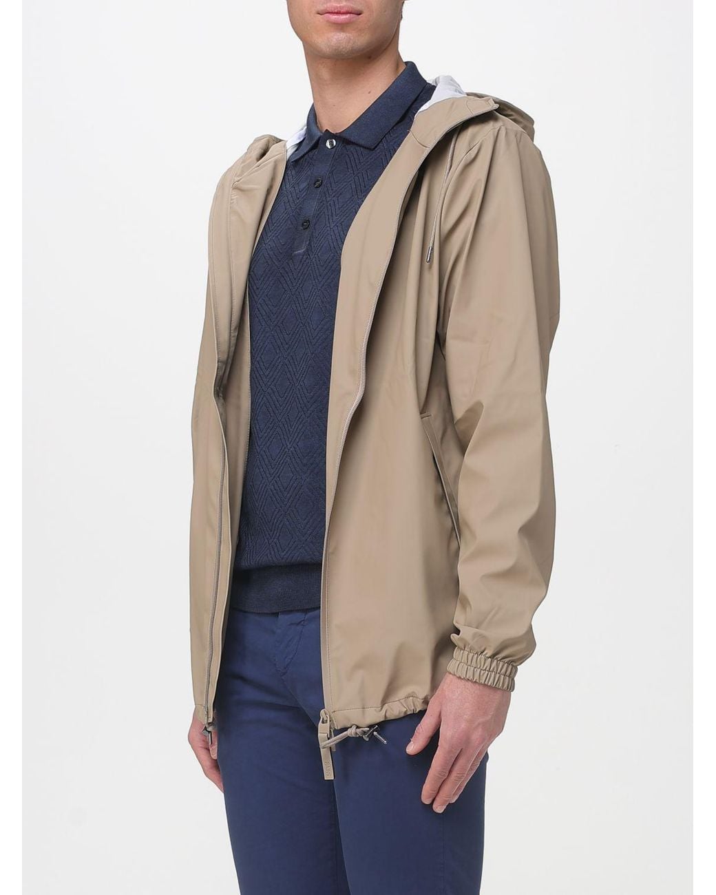 Rains Natural Storm Breaker Raincoat for men