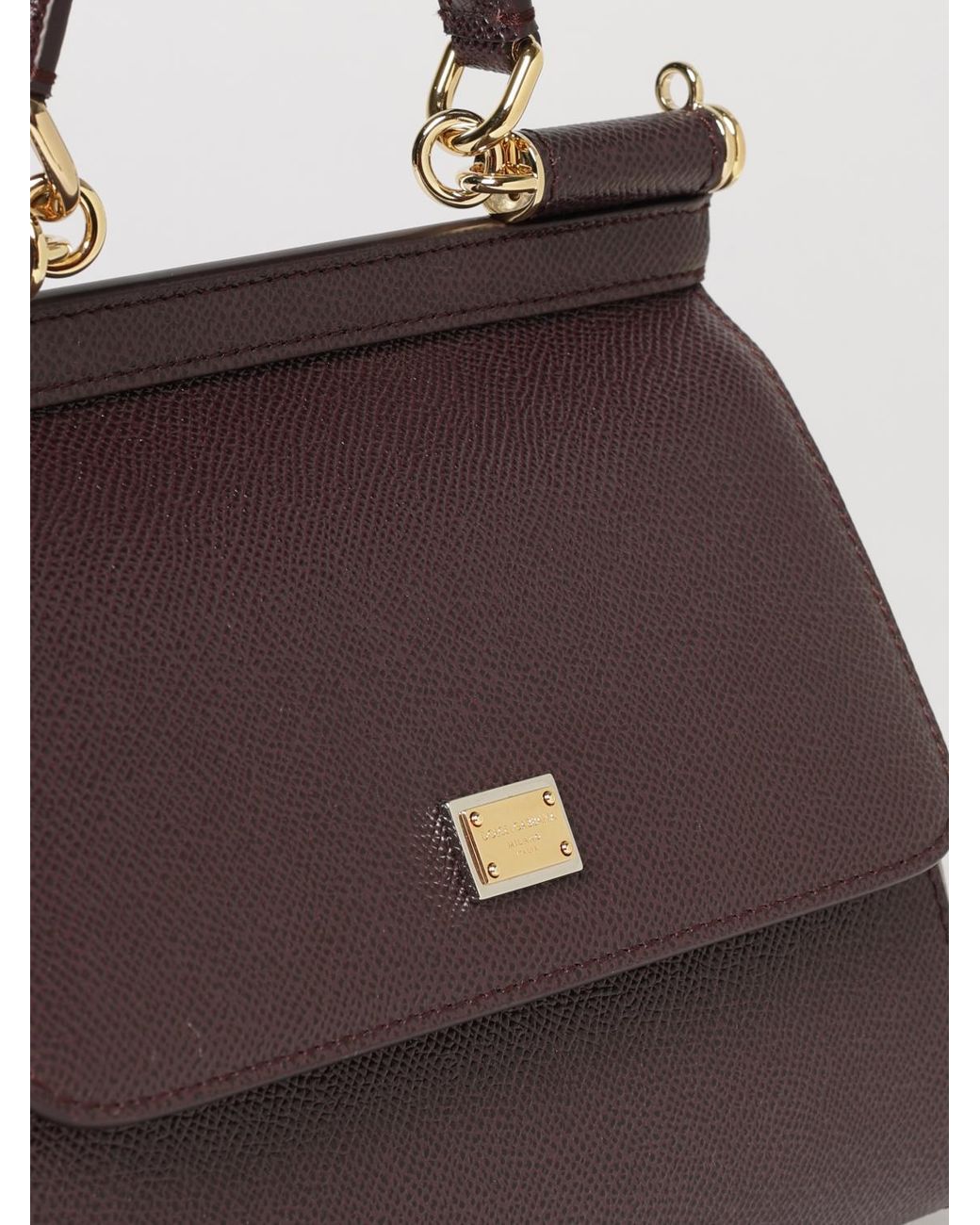 Dolce & Gabbana Red Dolce &Amp Gabbana Sicily Mini Handbag