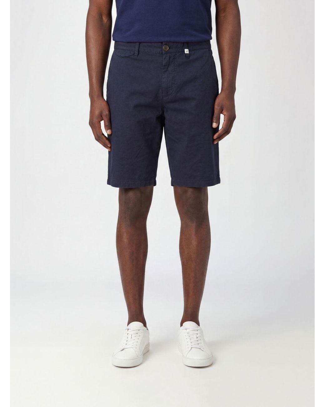 Myths Blue Chino Shorts for men