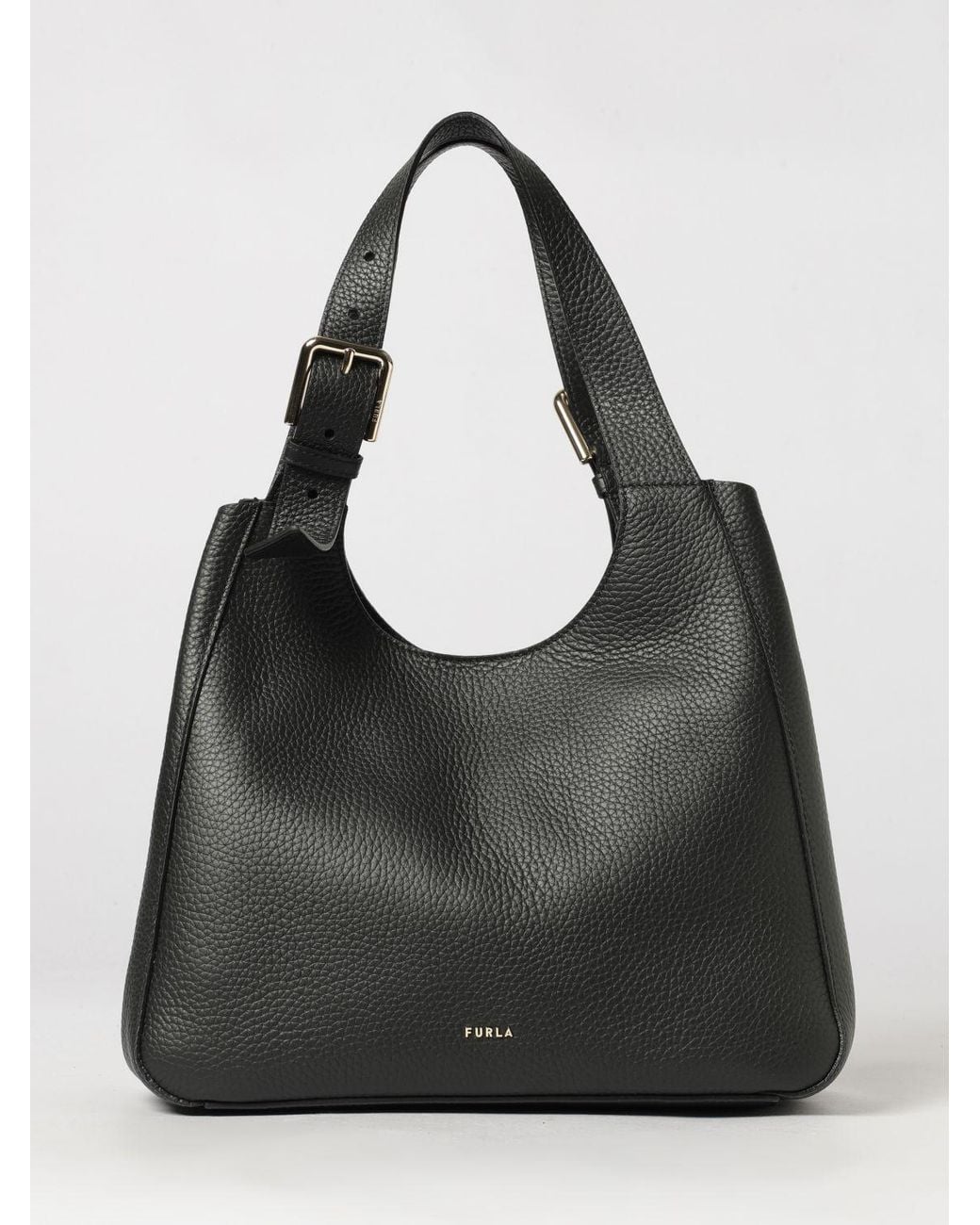 Furla Black Shoulder Bag
