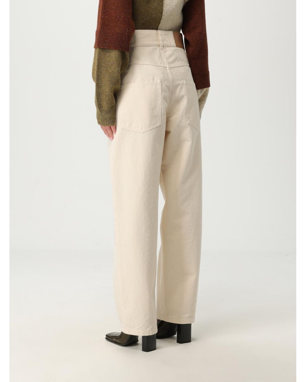 Moschino Couture Natural Trousers