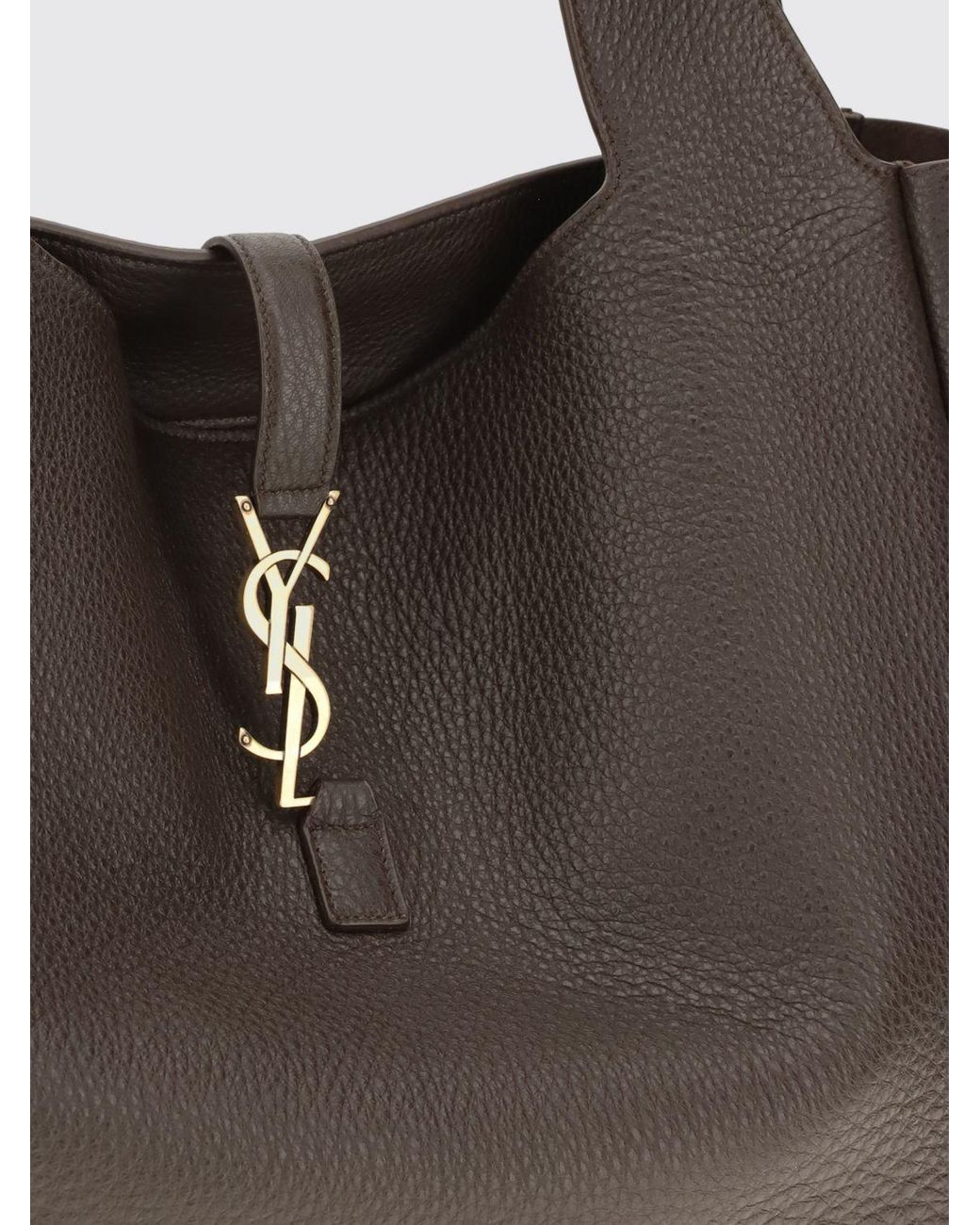 Saint Laurent Brown Le 5 À 7 Bea Tote Bag