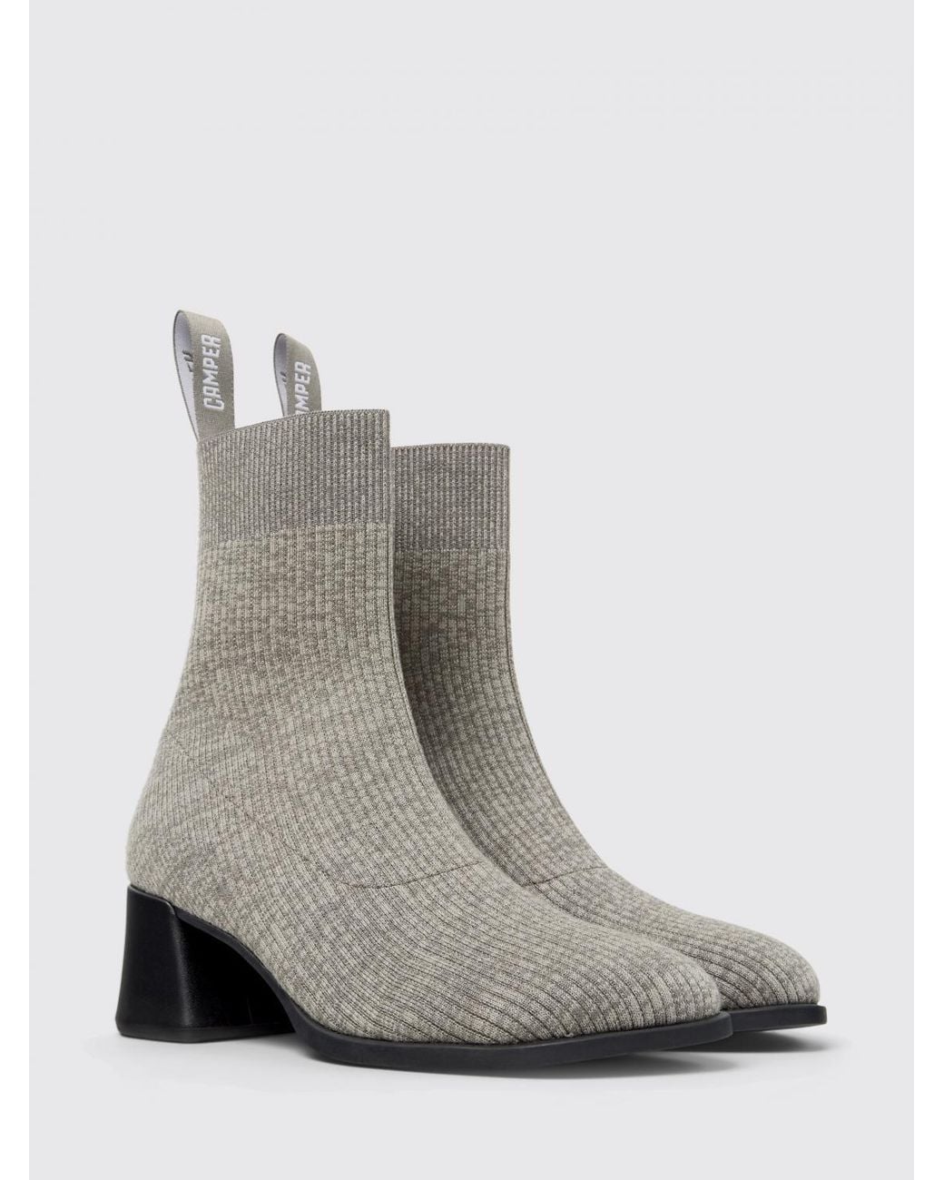 Camper Gray Kora Ankle Boot