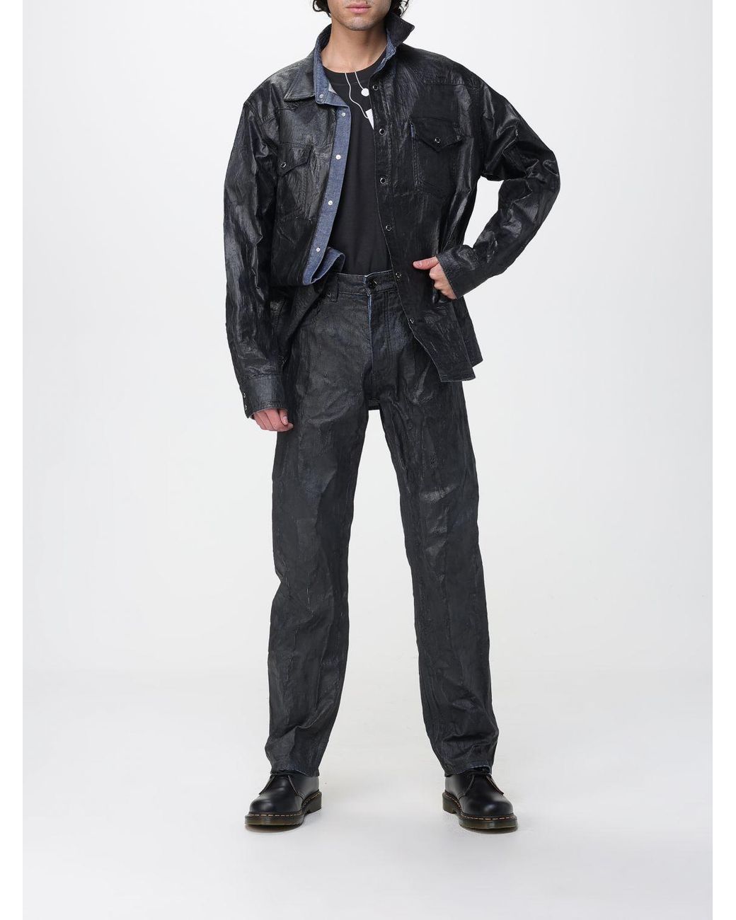 MM6 by Maison Margiela Black T-Shirt for men